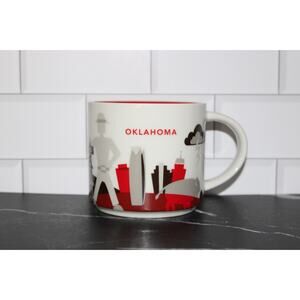 Starbucks OKLAHOMA You Are Here (YAH) Series 14 oz Coffee Mug EUC